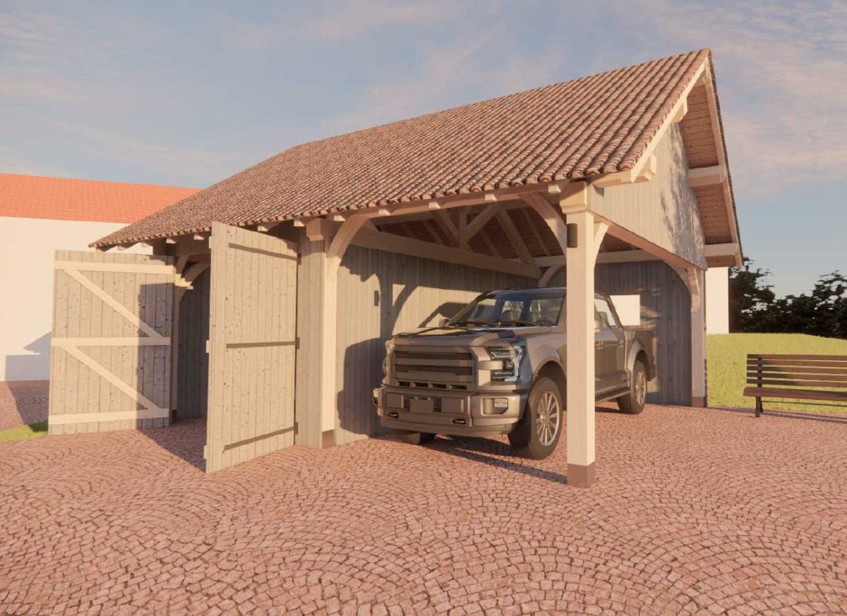 Carport cbbh 42.7 m2 v2 1