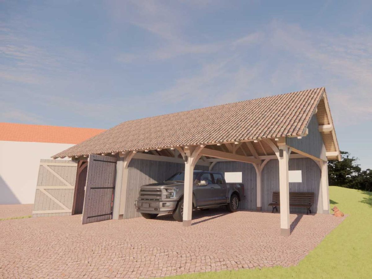 Carport cbbh 64,2 m2 v2 1