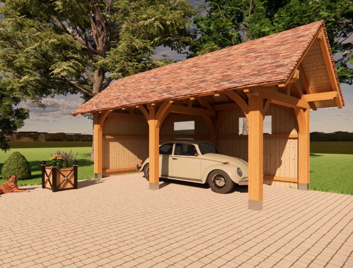 Carport kit surface 19 6