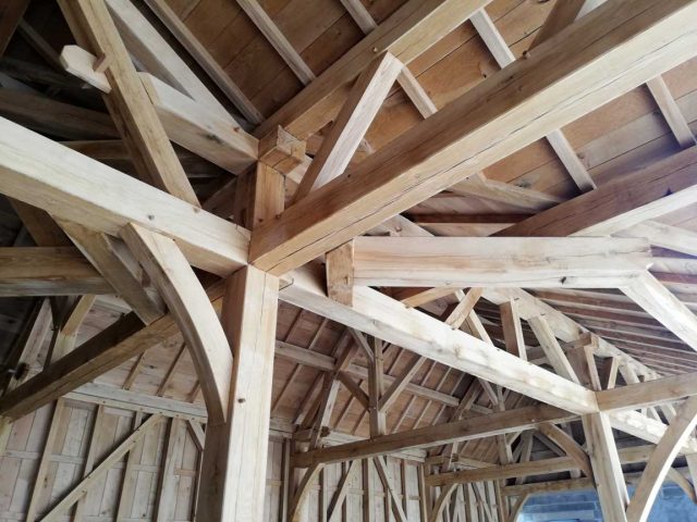 Structure bois ossature maison